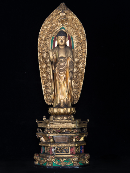 本尊 阿弥陀如来像　ソメイヨシノ発祥の地　西福寺